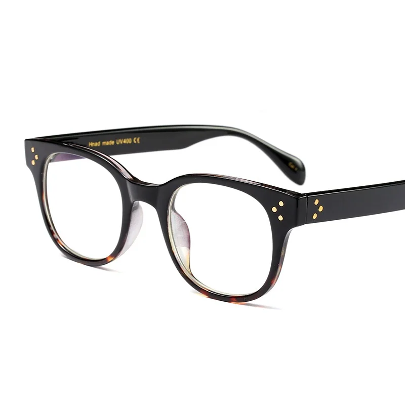 SOLO TU Retro Women Men Elegant Handsome Light Cosy Rivet Eyewear Frame Optical Eyeglasses Computer Glasses Spectacle | Аксессуары для