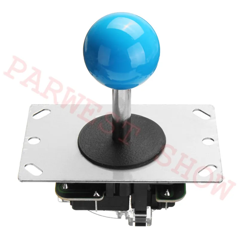 2 игрока Xin-Mo PC USB контроллер+ Sanwa стиль 5Pin джойстик+ посеребренный освещенный кнопки для аркадного шкафа DIY kit