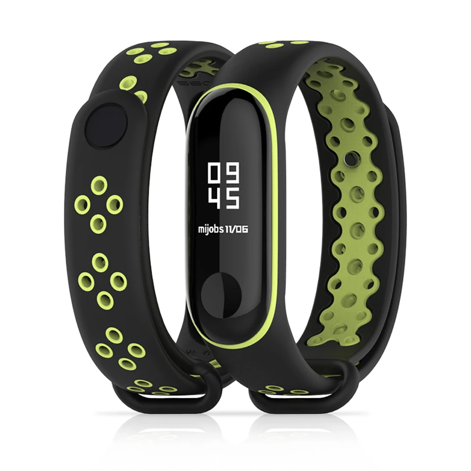 Ремешок для Mi Band 4 силиконовый прозрачный браслет Bend ремень Xiaomi Correas Opaska Miband 3 NFC Xiomi