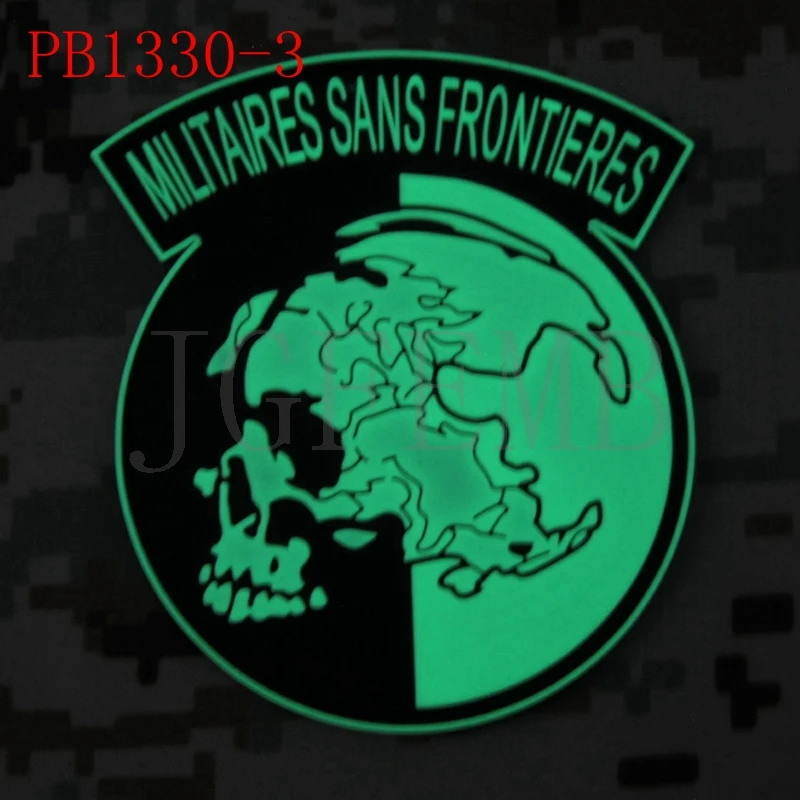 MGS Miltanires Sans Frontieres 3D ПВХ патч