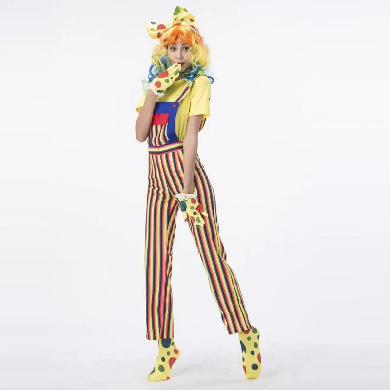 Бесплатная доставка Женский взрослый клоун Рождественский ночной клуб