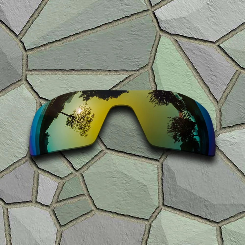 Солнцезащитные очки Oakley с поляризационными стеклами сменные желтые золотые и