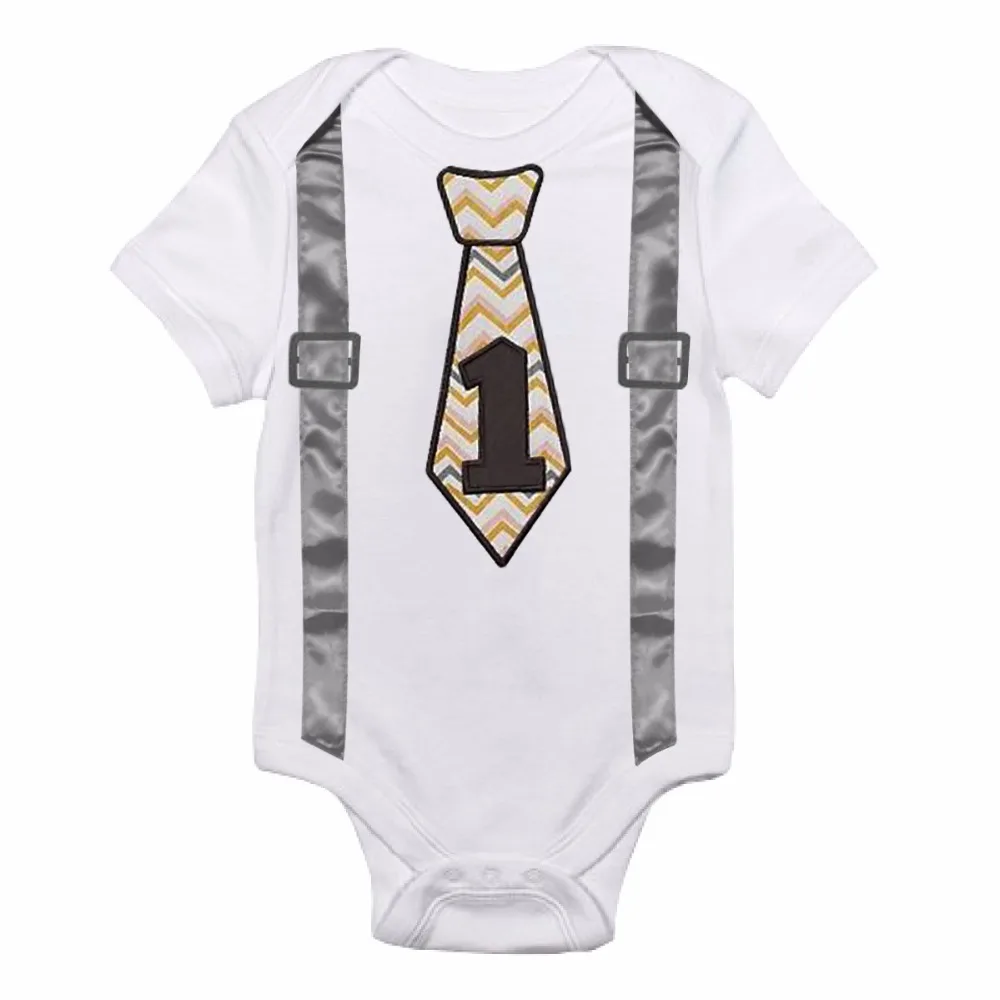 Baby Clothing Cheap Newborn Clothes Outfit Infant Boy Summer 12 months Beby Jumper Romper Print First Birthday Wear | Детская одежда и