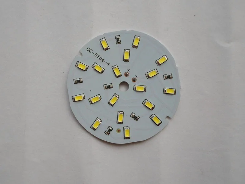 10X Высокое качество 12V вход 5630SMD 3~ 21В, круглый светодиодный светильник доска