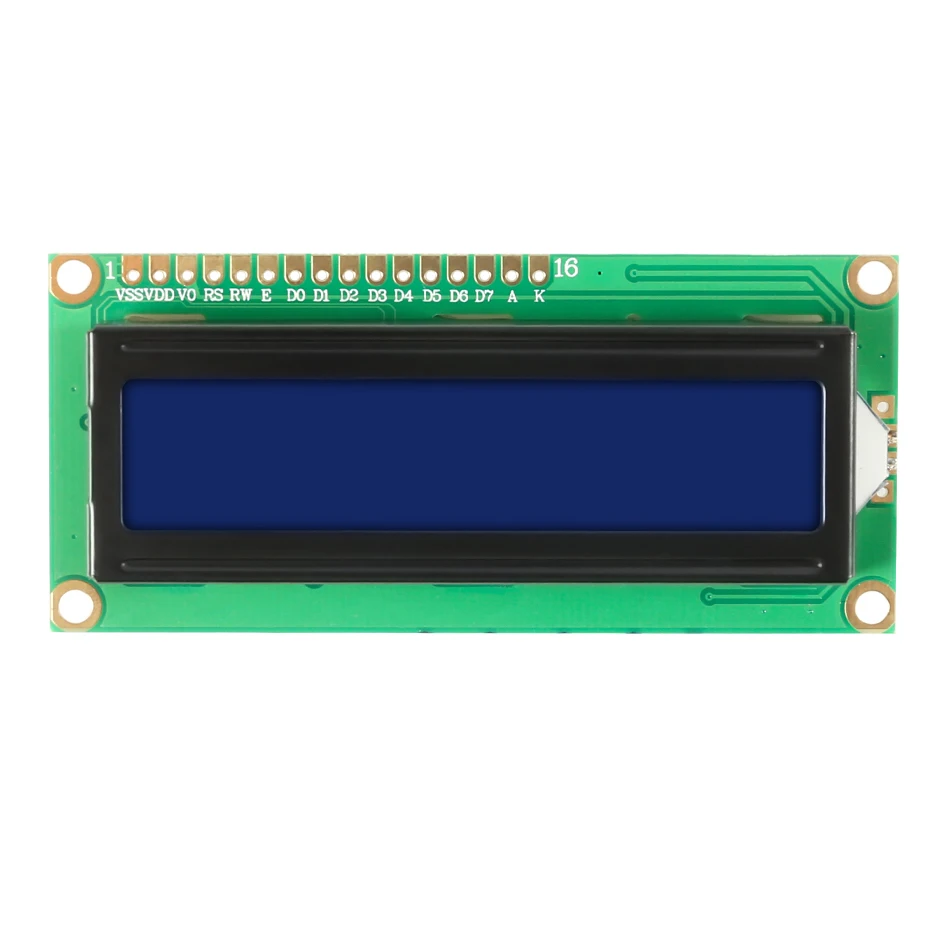 Модуль LCD1602 1602 синий зеленый экран 16x2 символа ЖК-дисплей модуль HD44780 контроллер