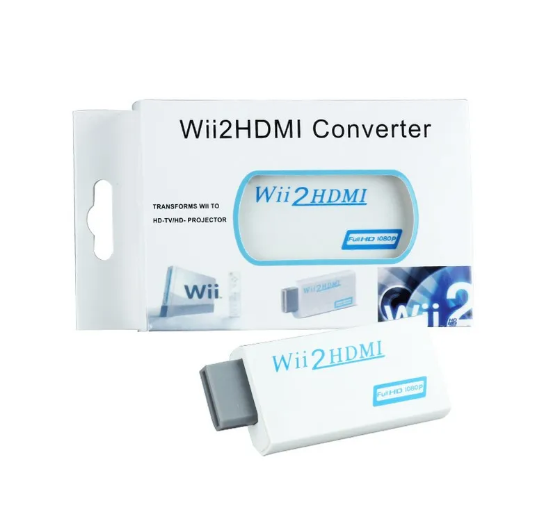 Переходник Wii штырь-гнездо HDMI 3 5 мм аудио видео 1080 P адаптер для HDTV монитора |
