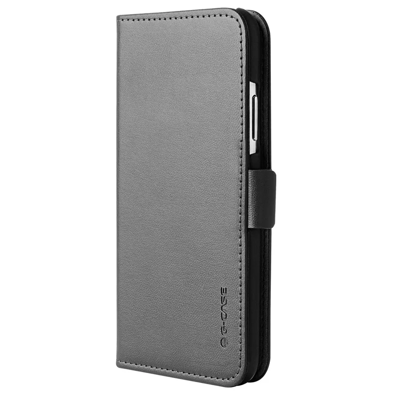 G CASE Folio кожаный чехол портмоне с откидной крышкой из искусственной кожи для