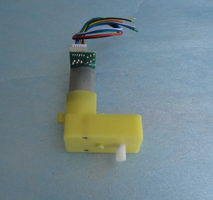 Двигатель 1:48 TT с фазовым кодовым датчиком редуктор поворотом 30 линий Arduino