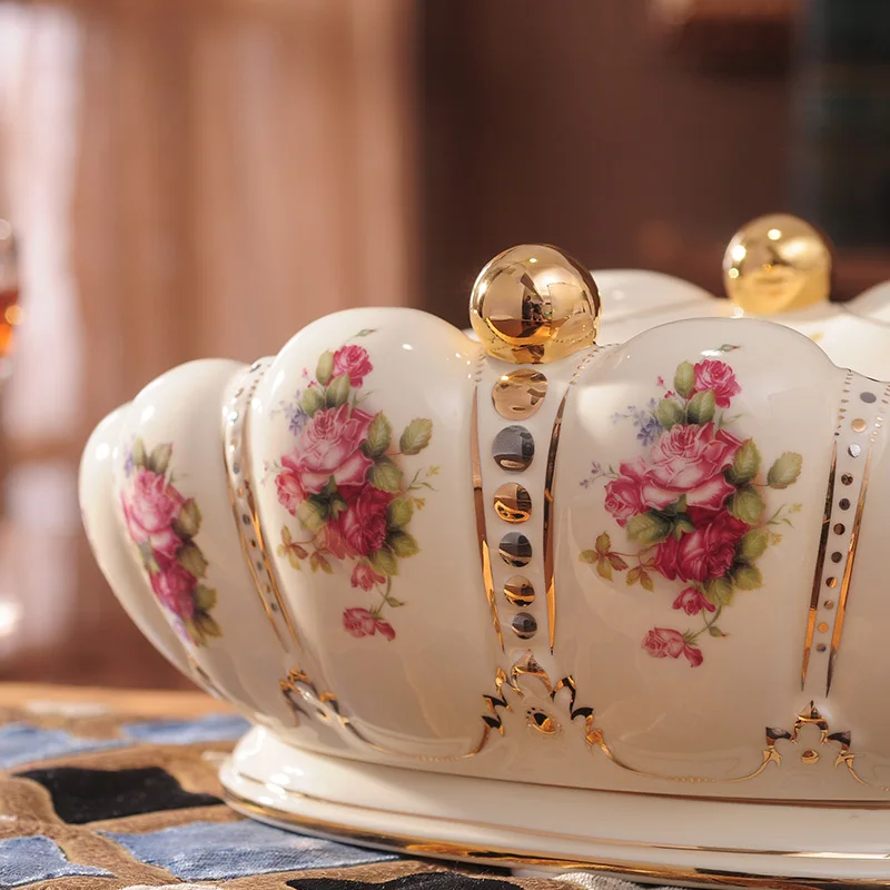 Роскошная керамическая коробка в европейском стиле для украшения интерьера | Дом