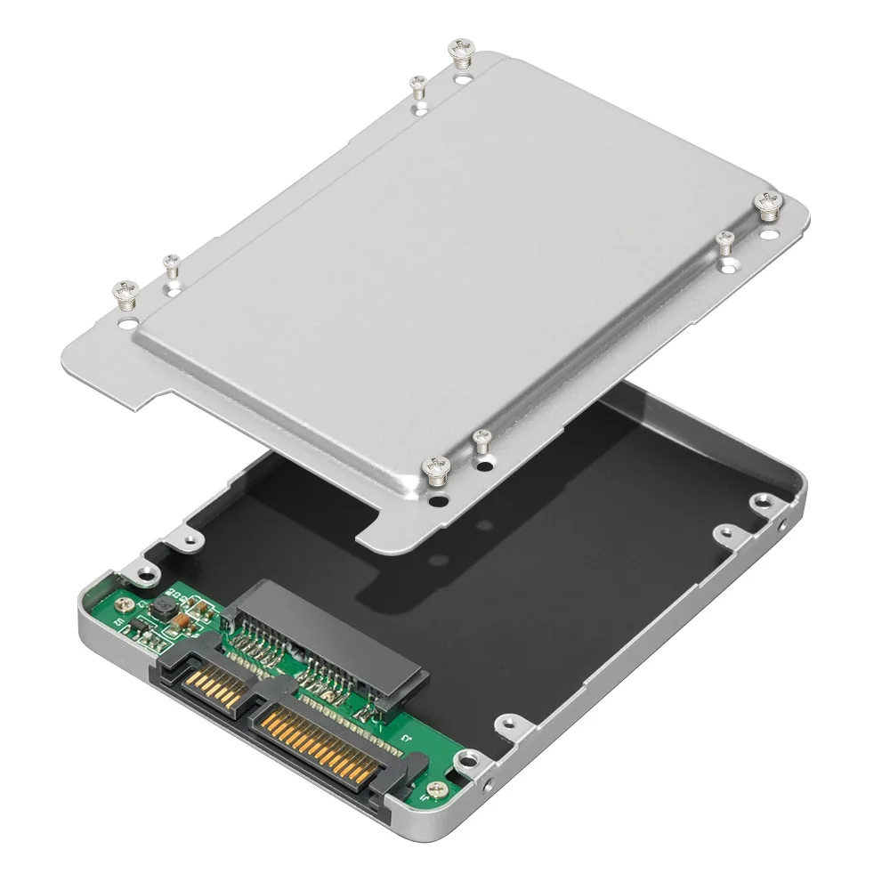 Micro SATA HDD или SSD 1 8 до 2 5 жесткий диск Caddy адаптер корпус для жесткого диска внешний
