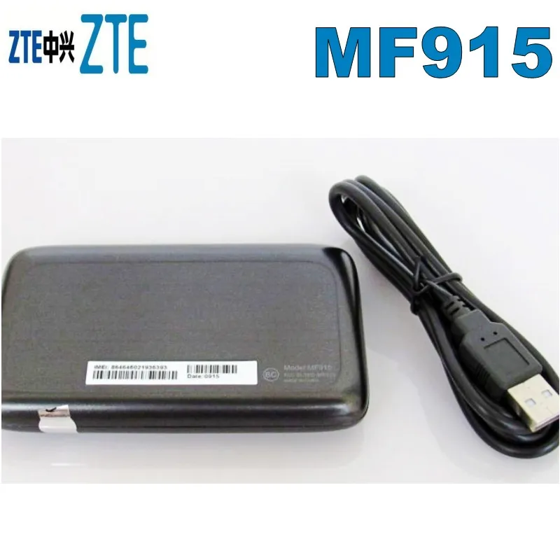 Разблокированный ZTE MF915 Z915 4G Мобильный широкополосный маршрутизатор Wi Fi PK E5771 MF90