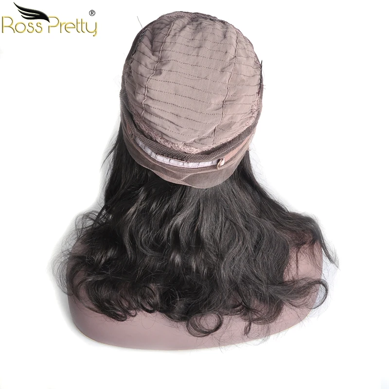 Ross Pretty Remy перуанские волосы 360 кружевные передние человеческие волосы натуральный черный цвет 1b объемные волнистые волосы кружевные передние парики