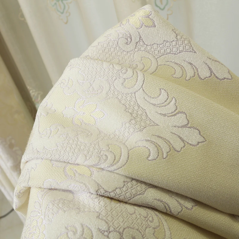 Занавески для гостиной спальни свежие простые европейские высококачественные