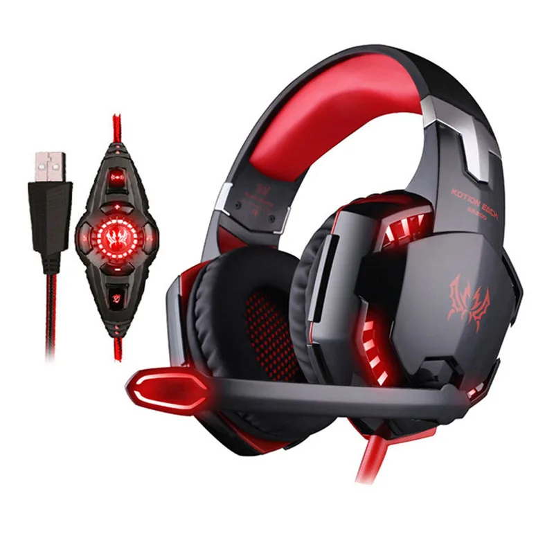 Каждая вибрационная игровая гарнитура USB объемный звук PC гарнитура Gamer 7,1 Игровые наушники для компьютера с микрофоном светодиодный светильник