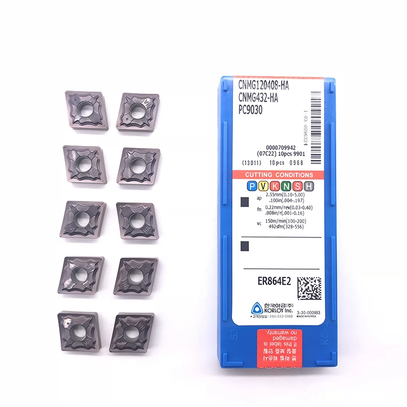 Лезвие 100% оригинальное высокое качество CNMG120404 CNMG120408 HA PC9030 внешняя фотопластина