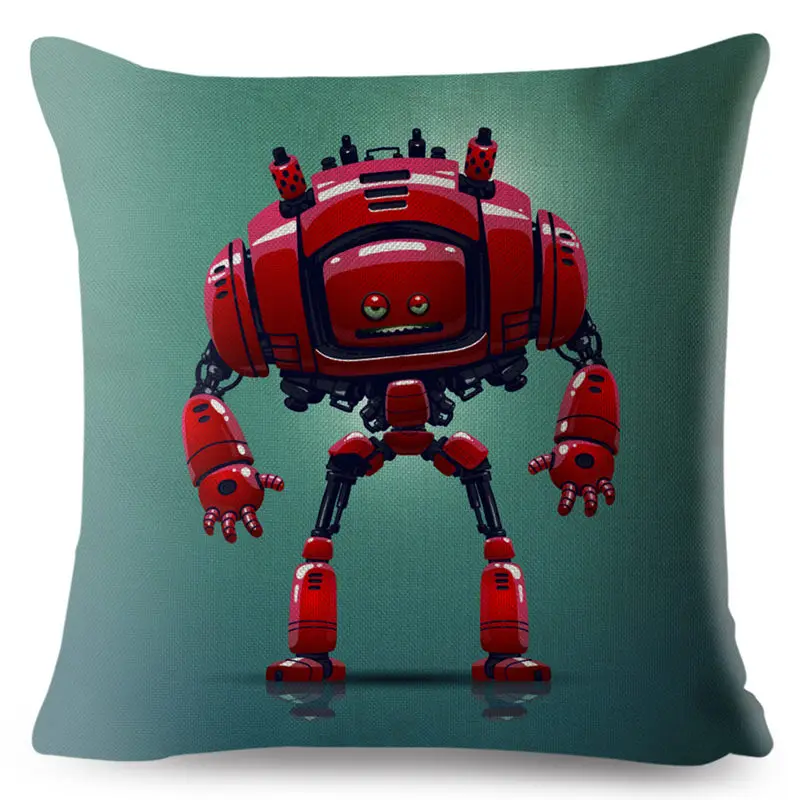 Мультяшный умный чехол для подушки 45*45 см | Дом и сад