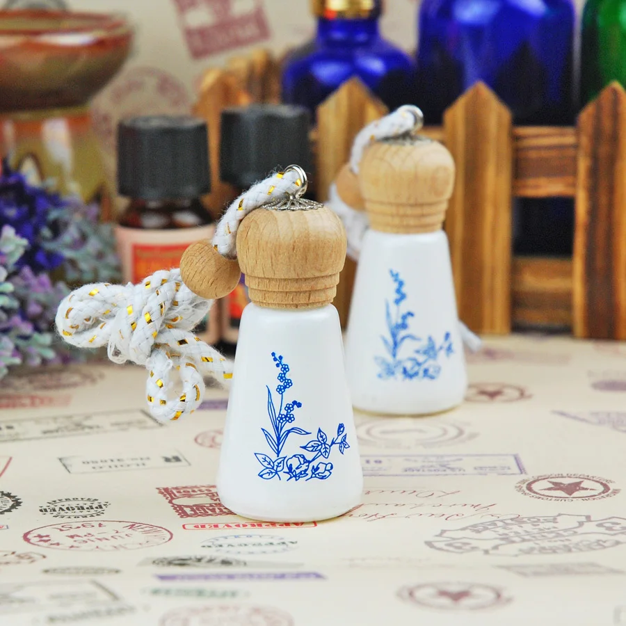 Wholesale 24 pieces/set Essential oil diffuser / car Mixed Polymer clay perfume bottle /bohemian style | Дом и сад