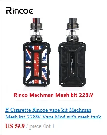 Think Vape Thor pro MOD 220 Вт Двойной 18650 электронная сигарета мод VW/TC/Bypass TFT экран vs Vape Thor box mod