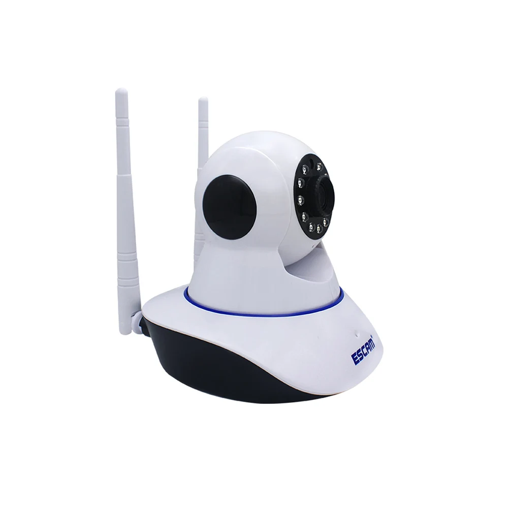 2.0 Мегапиксельная IP-камера ESCAM G01 с двойной антенной, поддерживающая ONVIF, с функцией поворота и наклона, WiFi, 1080P, мини-ночное видение IR.