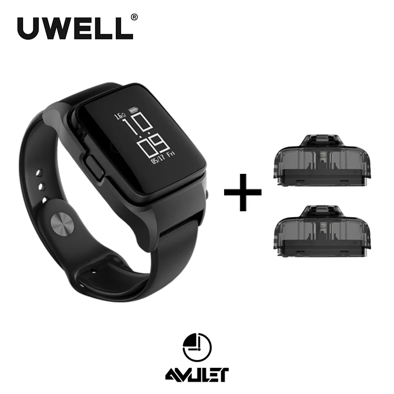UWELL Amulet Pod System и 1 упаковка (2 шт.) емкости 2 мл многоразовый 370 mAh батарея электронная