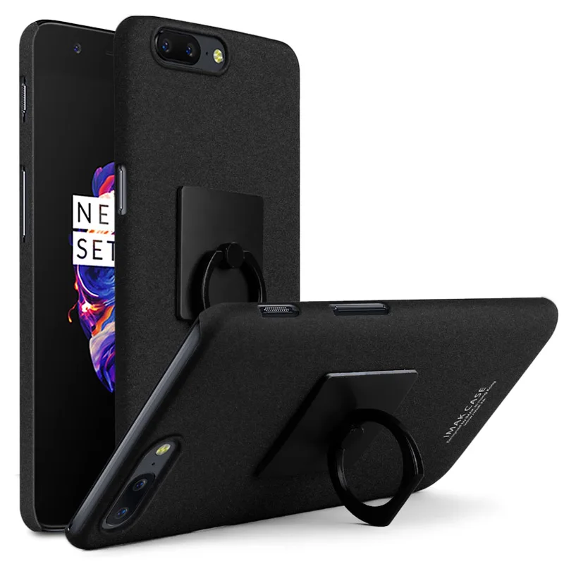Чехол Coque для OnePlus 5 IMAK Ковбой Shell жесткий чехол телефона один плюс A5000 палец кольцо