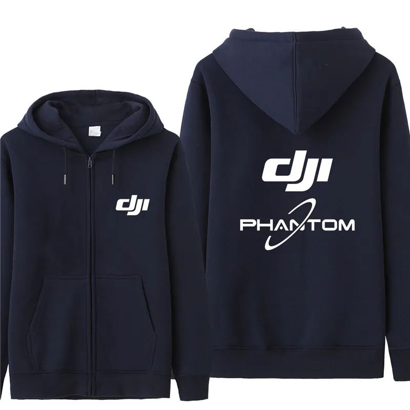 as picture Dji Phantom толстовка с капюшоном для мужчин осеннее пальто пуловер флисовая куртка унисекс человек Dji Phantom толстовки HS-025 - Цвет: as picture