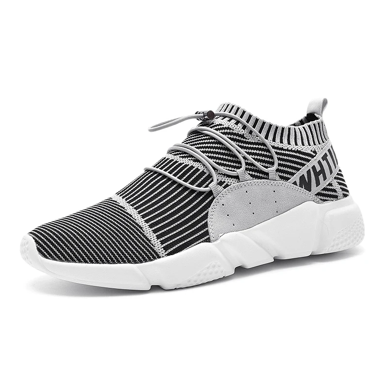 SUROM брендовые кроссовки мужские летние для бега красные спортивные ткацкие