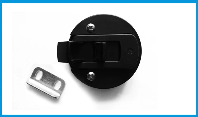 Черная защелкивающаяся подъемная ручка встраиваемая защелка с ключом морская