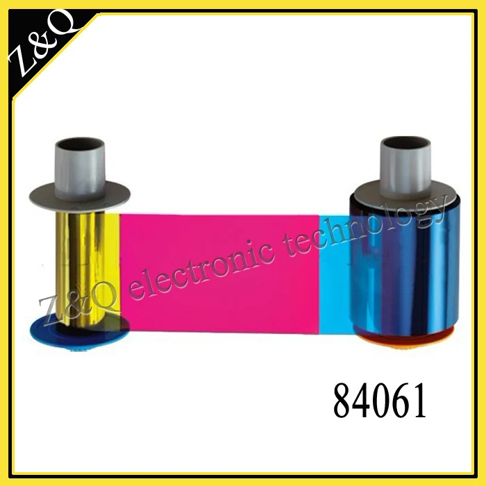 Цветная лента Fargo84061 YMCFK для принтеров карт HDP5000 принты 500|fargo ribbon|card printer ribbonfargo hdp5000