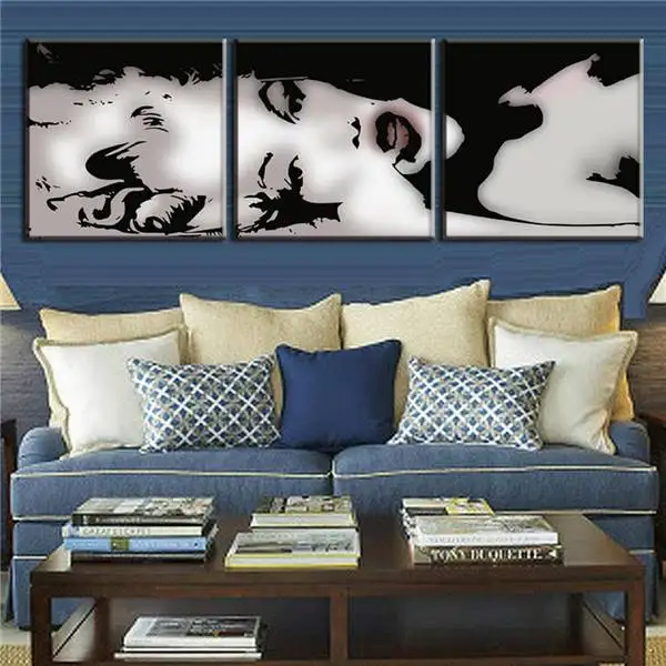 3 шт./компл. ВИНТАЖНЫЙ ПЛАКАТ с рамкой портретная картина Мэрилин Монро Красивая