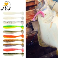 5pcs 7cm 2g artificial soft silica shad lure baits for carp fishing plastic wobbler baits t tail paddle tail soft fish lures