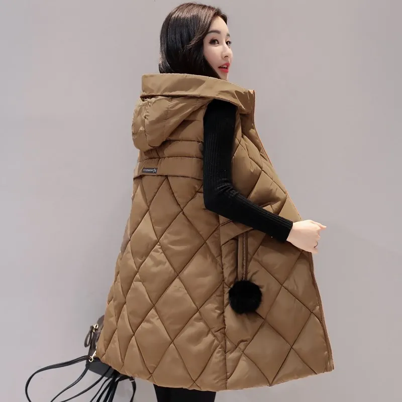 Повседневный женский жилет 2020 новый стиль осенне зимнее хлопковое пальто с