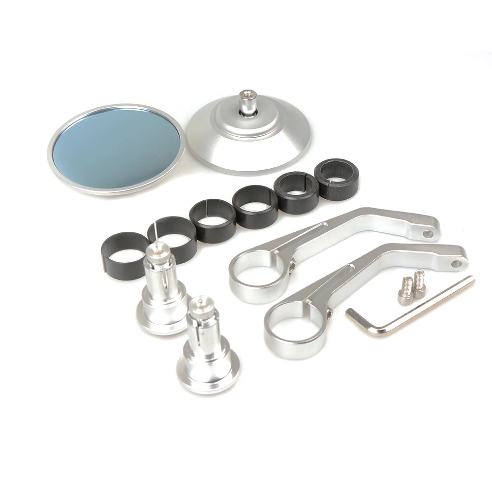 

Motorcycle Rearview Mirror Handlebar End Cafe Racer Modification Rear View Mirror For gsr 600 mv agusta honda goldwing gl1800