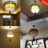 chinese chandelier sheepskin lamp retro chinese style living room dining room study hotel tea house private room chinese lamp