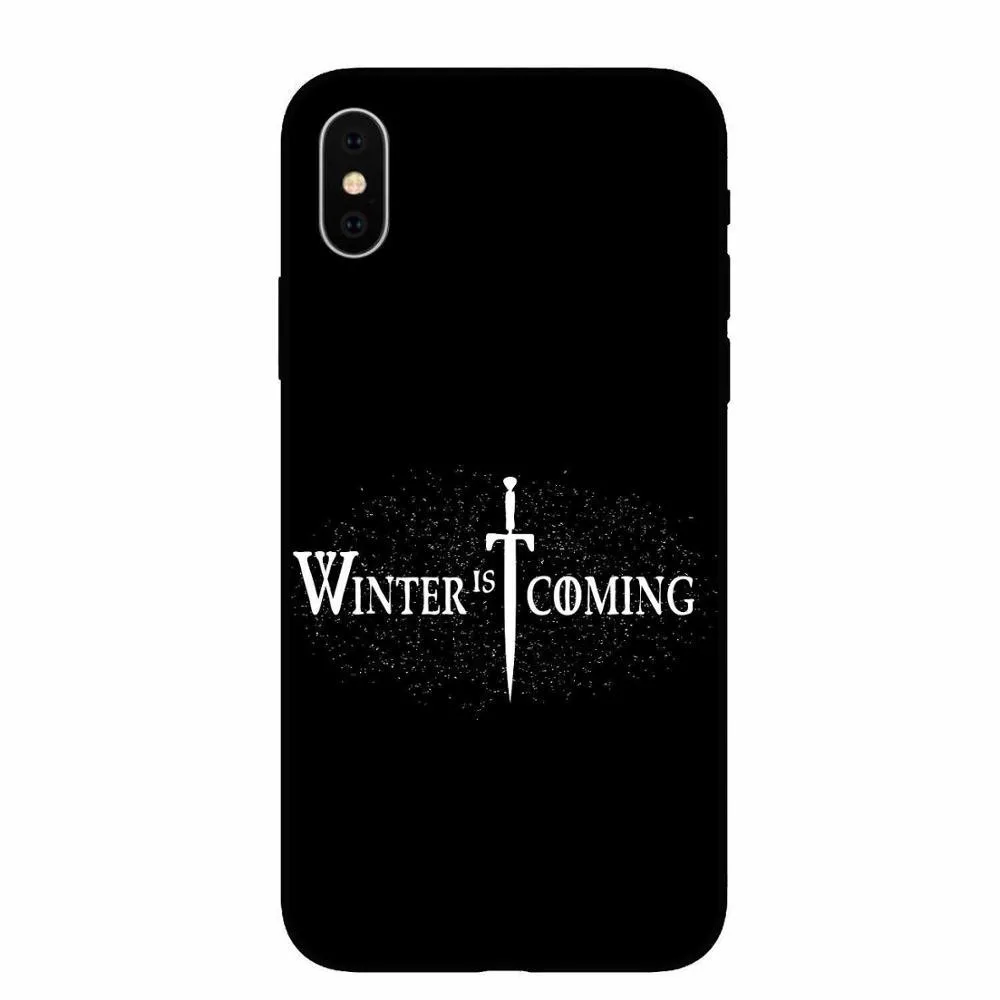 Game Thrones Daenerys Dragon Jon Snow tyrion lannister Soft Phone Case Fundas For iPhone 7 7plus 6 6S 6Plus 8 8Plus X 5 5S SE |