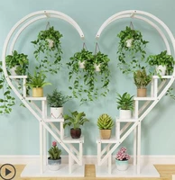 the living room household use pattern rack multilayer indoor special price balcony iron work circular buy content rack adornment