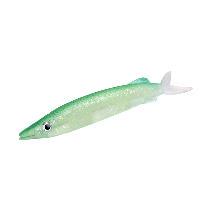 02 BALLEO, 1 шт., barracuda, глубокая морская Мягкая приманка, 22 см, 52 г, рыхлитель, силиконовая приманка, Большая искусственная имитирующая приманка, Аксессуары для рыбалки - Цвет: 02