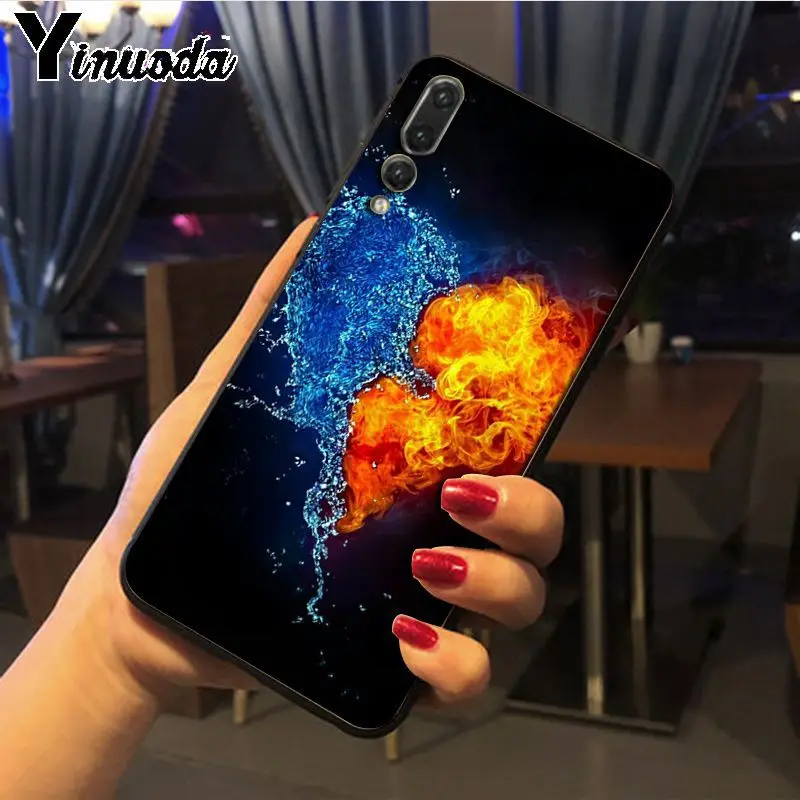 Yinuoda fire and water высококачественные аксессуары для телефонов чехол Huawei mate10 lite honor view 9