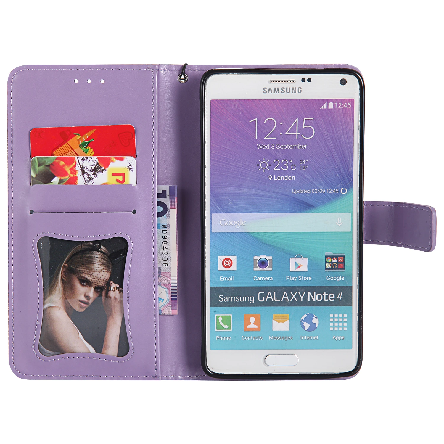 Чехол с откидной крышкой для Samsung Note 4 N910C N910U SM N910F чехол телефона N910V N910T
