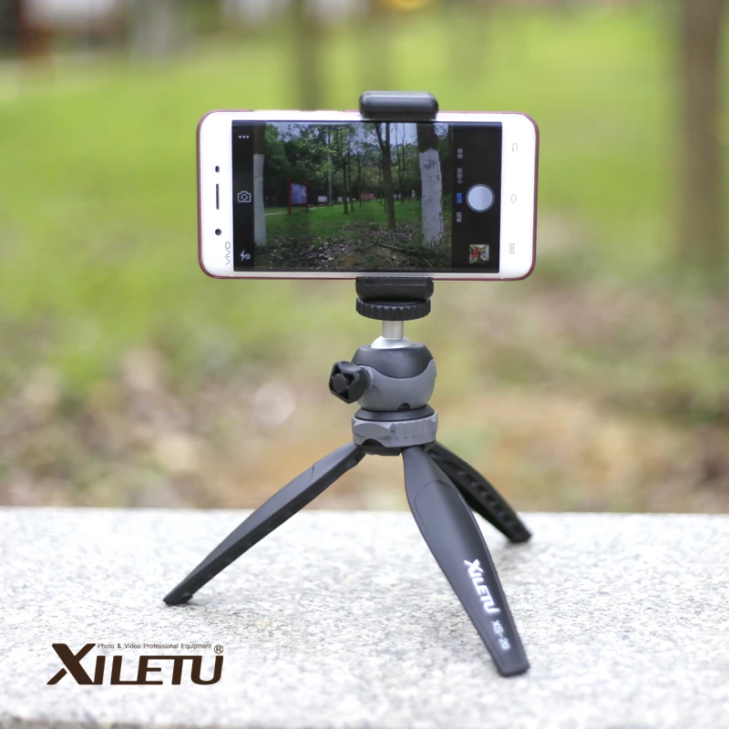 XILETU XS-20 Mini Desktop Compact Tripod Tabletop with Detachable Ball head for Camera Mirrorless Smart phone | Электроника