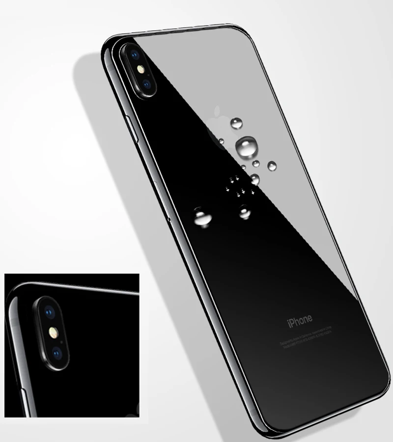 Закаленное стекло для iphone XS MAX XR x 6 7 8 10 plus 7plus plus|Защитные стёкла и плёнки