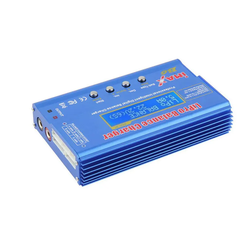 Цифровой баланс зарядное устройство для 2S 6S 7 4 V 22 2 RC Lipo NiMh батарей 80 Вт IMAX B6