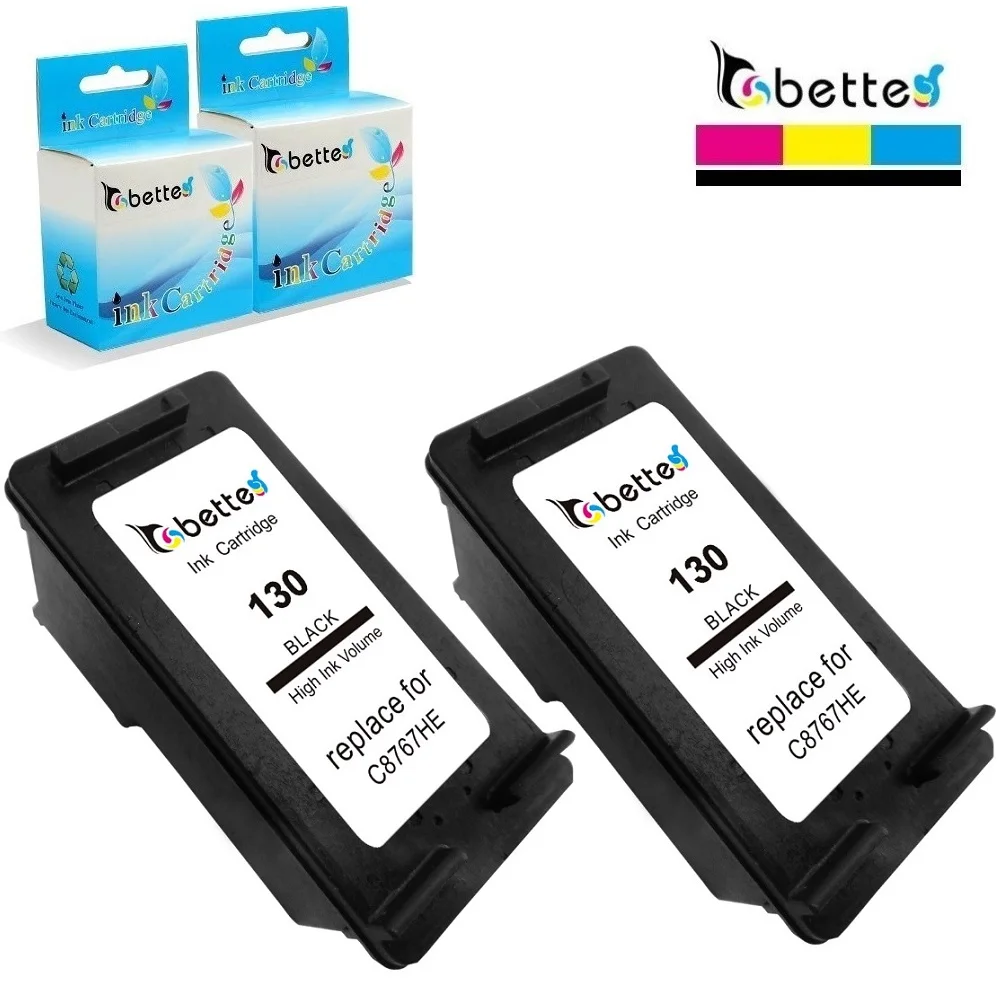 2X Bette картридж для HP 130 hp130 Officejet K7100 K7103 K7108 Deskjet 6940 6940dt 6943 6980 6980dt 6980xi 6983 | Компьютеры и