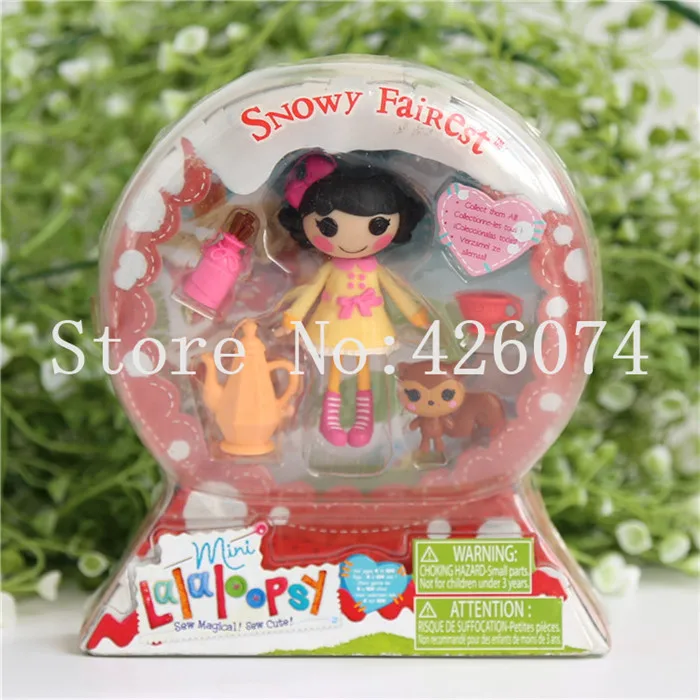 Новые Мини Lalaloopsy снежные фигурки Куклы для девочек детские игрушки украшения детские рождественские подарки