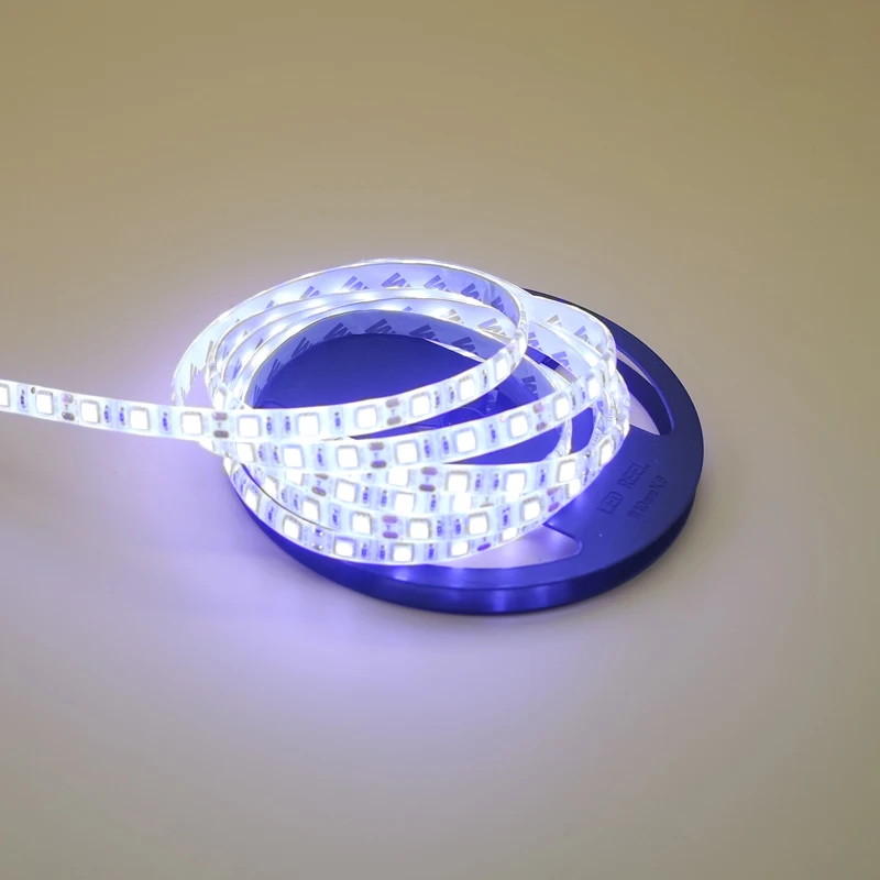 Супер яркая светодиодная лента 0 5 м 5050 SMD RGB 60 светодиодов/м DC12V гибкая с двойной