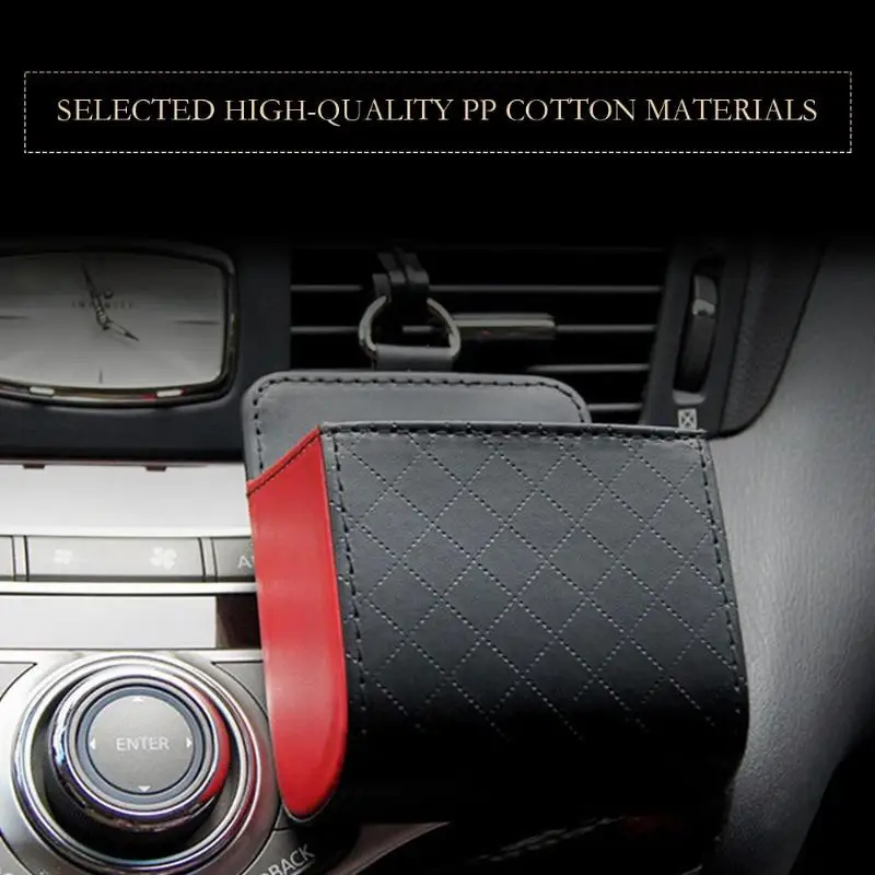 1pcs automobile air outlet telephone seat bag mounting bracket sundries box | Автомобили и мотоциклы