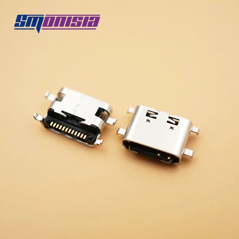 

Smonisia 100pcs for MeiLan X Type C Micro Usb Jack Socket Connector