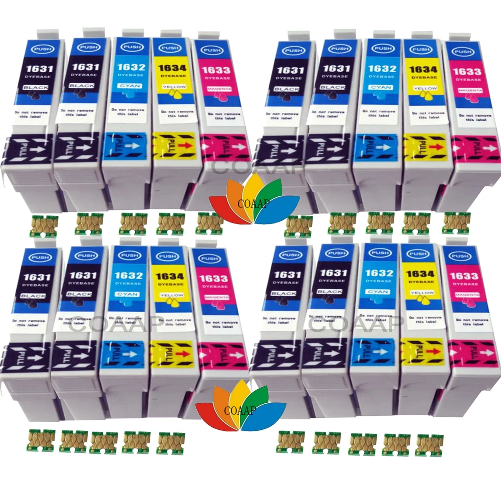 20 совместимый чернильный картридж EPSON T1636 16XL для рабочей силы 2650DWF 2630WF 2530WF 2540WF 2010W 2510WF 2520NF струйный принтер
20 совместимый чернильный картридж EPSON T1636 16XL для рабочей силы 2650DWF 2630WF 2530WF 2540WF 2010W 2510WF 2520NF струйный принтер