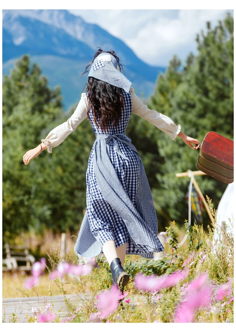 Lolita Dress European Retro Pastoral Style Costume Girl Palace Princess |