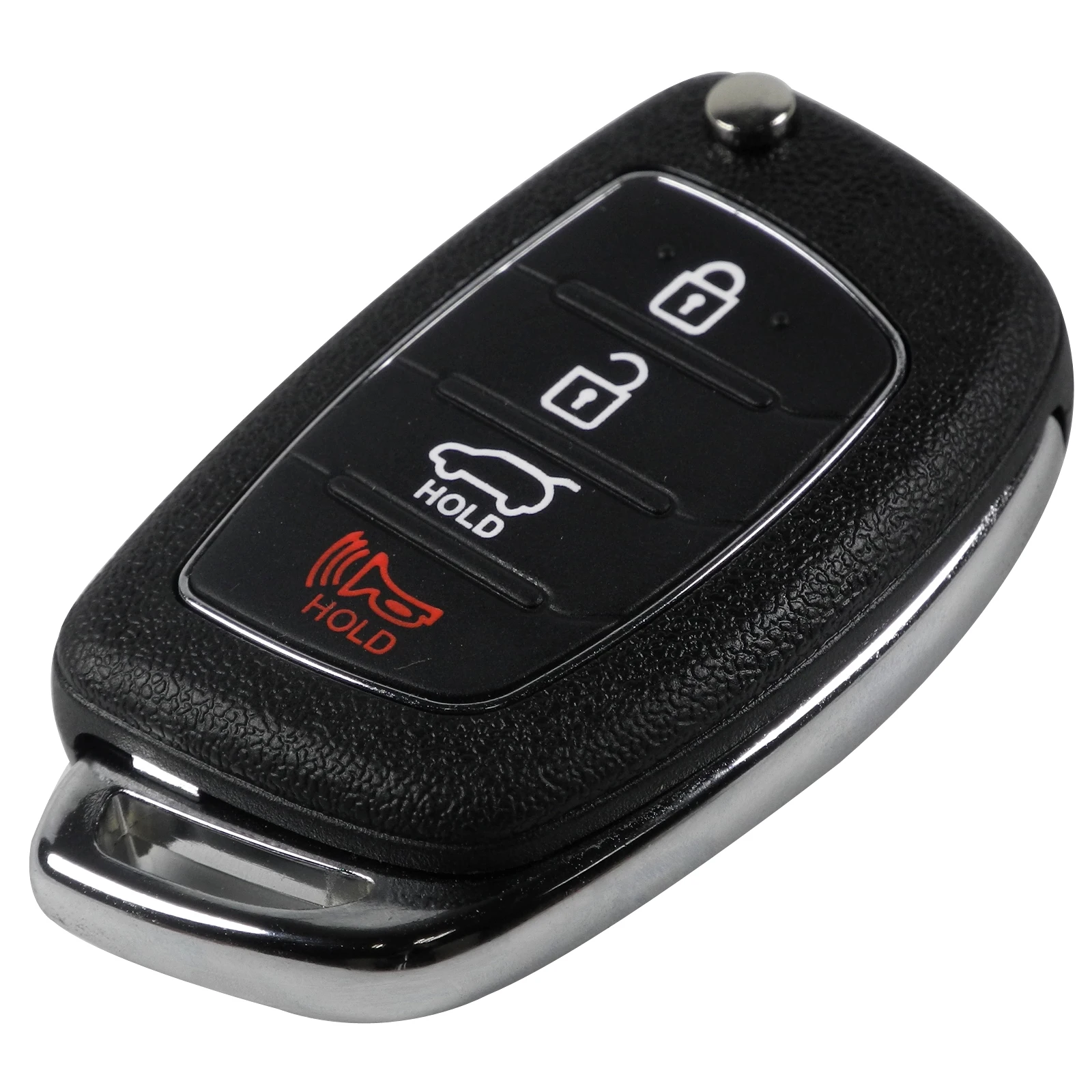 4 кнопки раскладной пульт дистанционного ключа чехол Fob для Hyundai Mistra Santa Fe Sonata Tucson